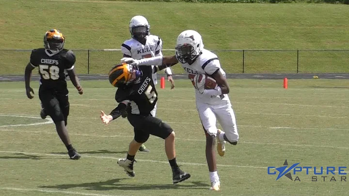 Youth Football Highlights - Dre Stewart 2017 Kell ...