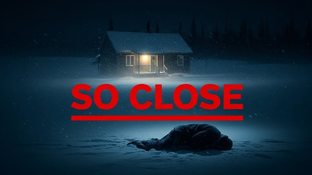 He Froze 5 Meters From Home — A True Canadian Winter Story