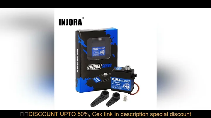 INJORA INJS2065 7KG 2065 Digital Servo Waterproof High Voltage Sub Micro Servo For 1/10 RC Crawler C