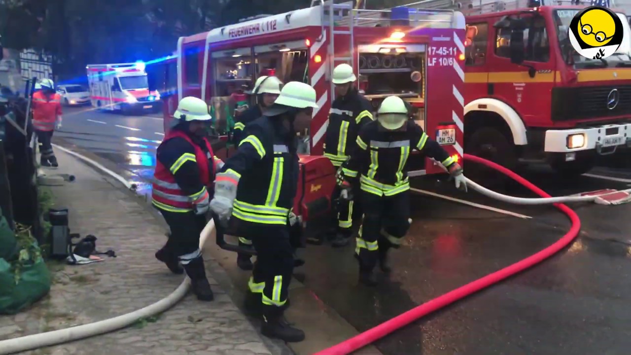 Wohnhaus in Lauenstein steht in Flammen