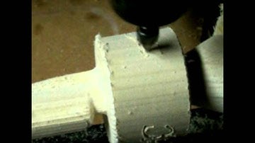 Rotary Axis Carving - WinCNC and Aspire