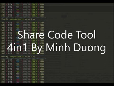 Share Source Tool Gộp TDS Đa Luồng Và Tool BUFF Like | By Minh Duong
