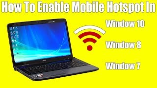 How to Enable Wifi Hotspot In Window 10,7.8 Without any Connection screenshot 5