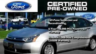 Career Overview 2010 FORD FOCUS Certified CA