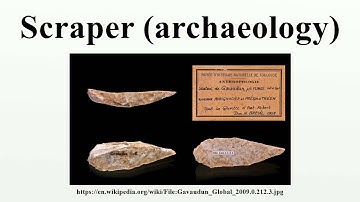 Scraper (archaeology)
