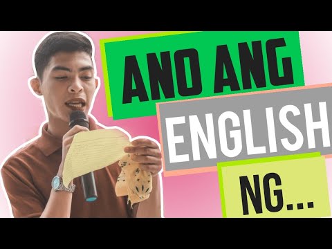 ano ang english ng assignment