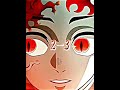[強さ比べ]鬼滅の刃　鬼化炭治郎vs黒死牟　#鬼滅の刃　#shorts　#強さ比べ