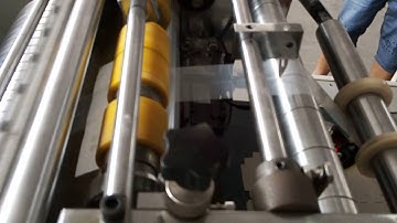 TC 650 餐巾纸盒 20150813-Fully automatic paper box windows patching machine