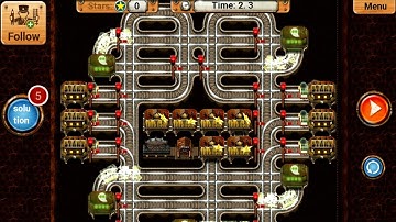 Train Line Maze Game - Classic Make Puzzle Game - Android Gameplay #1590