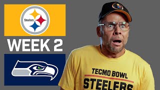 Dad Reacts To Steelers Vs. Seahawks - 2025 Nfl Week 2