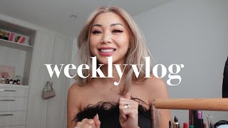 feeling energized + announcing to my family! | weekly vlog