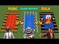 PUBG VS CLASH ROYALE VS ZULA HAVUZ ŞANS BLOKLARI - Minecraft