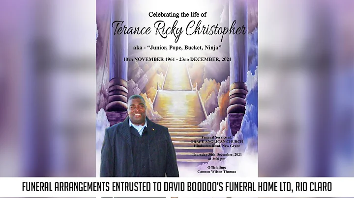 Terance Ricky Christopher | A celebration of his l...