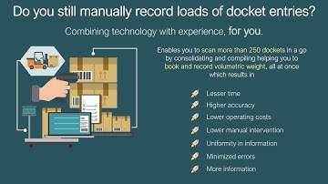 Scan to record dockets with LogiKart