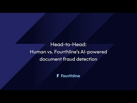 Head-to-head: Human vs. Fourthline's AI-powered document fraud detection