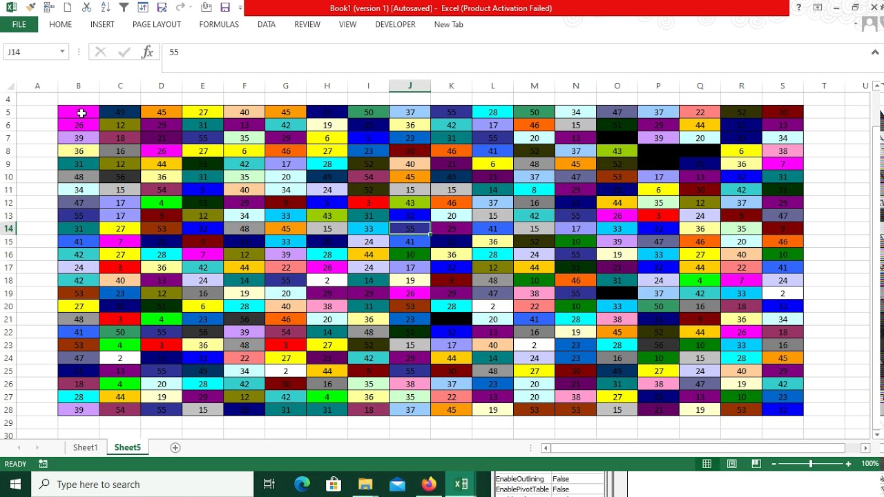 excel-cell-color-change-according-to-value-youtube