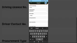 Paddy procurement-GLT- Gunny Labour Transport entry in app screenshot 4
