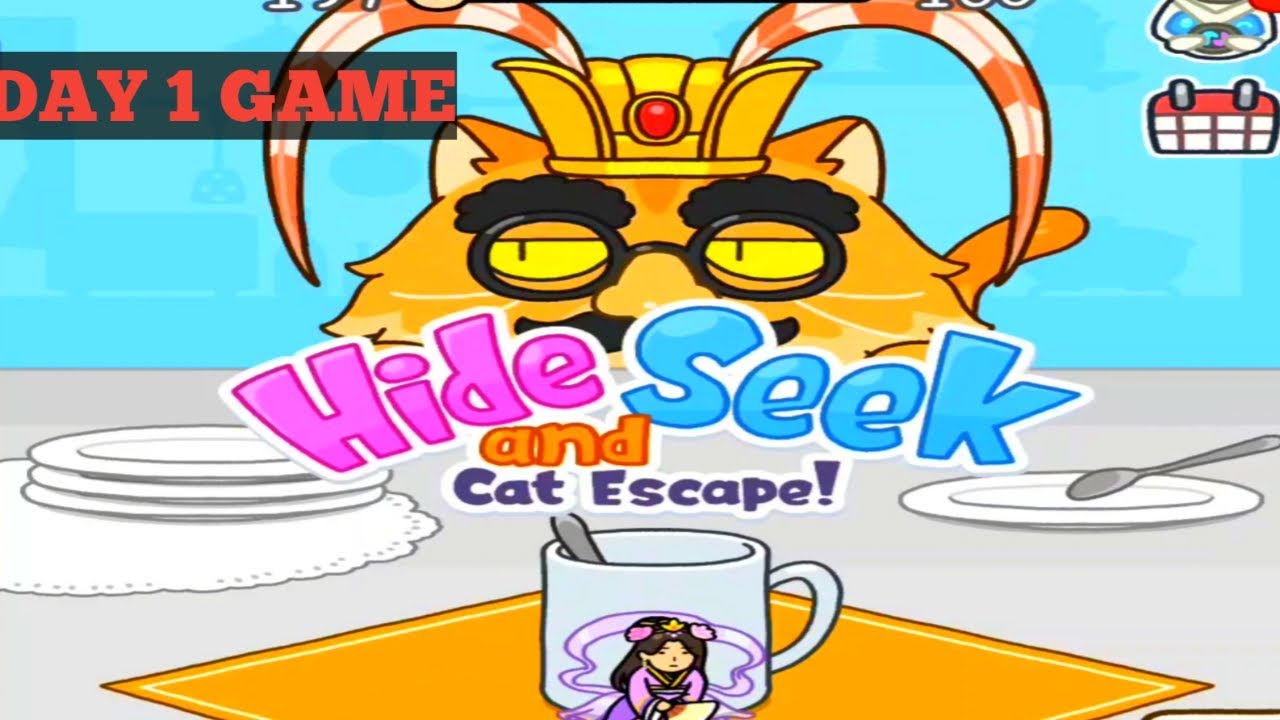 AMAZING HIDE AND SEEK CAT ESCAPE #HARD#LIVE#GAME - YouTube