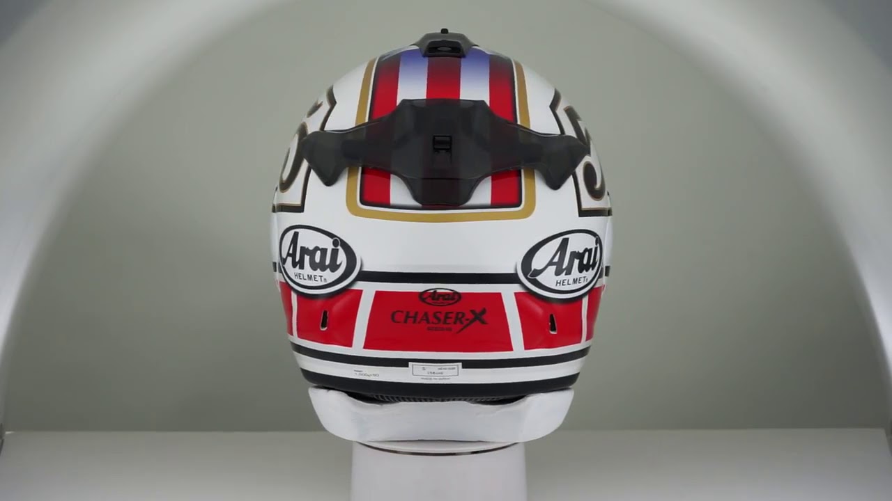 arai chaser v legend helmet white Arai Chaser-X Edwards Legend White