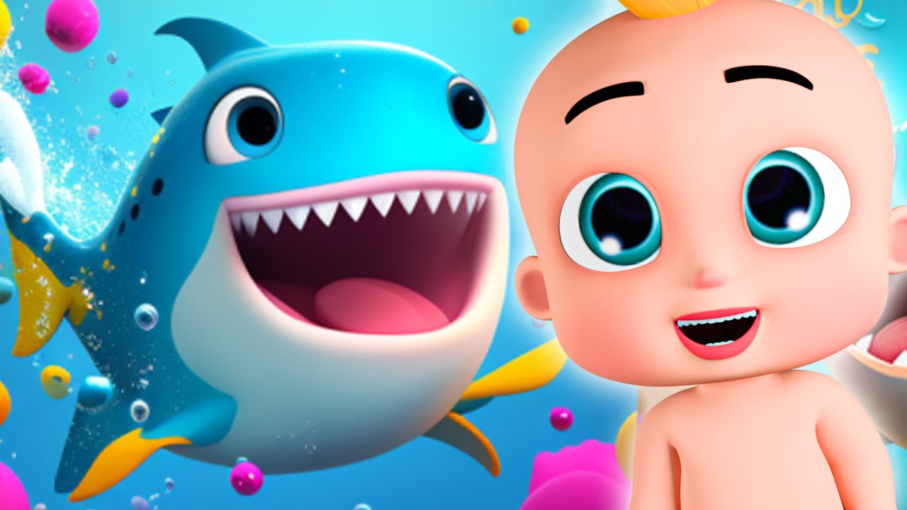 Baby Shark Family And More Pets Songs For Kids | 3D Cartoons Nursery