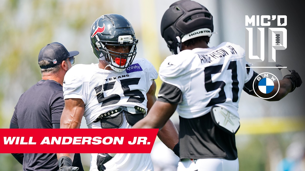 Will Anderson Jr. Sets the Tone for the Texans D-Line | Mic’d Up