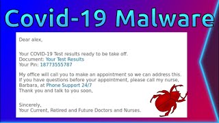 Covid-19 Malicious Emails Still Continuing