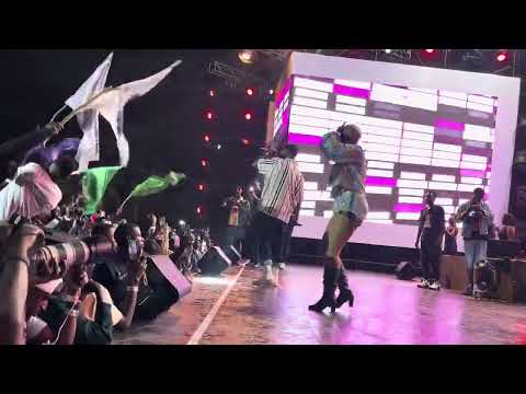 Eddy Kenzo Surprises Omega 256 On Stage At Lugogo Criket Oval