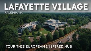 European Charm in the Heart of North Raleigh Lafayette Village