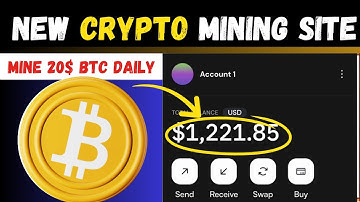 New Crypto Mining Website 2025 🤑 | Crypto Cloud Mining | Crypto