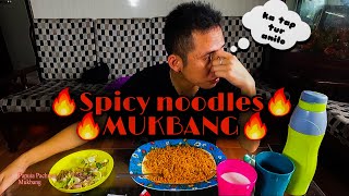 Spicy noodles Mukbang