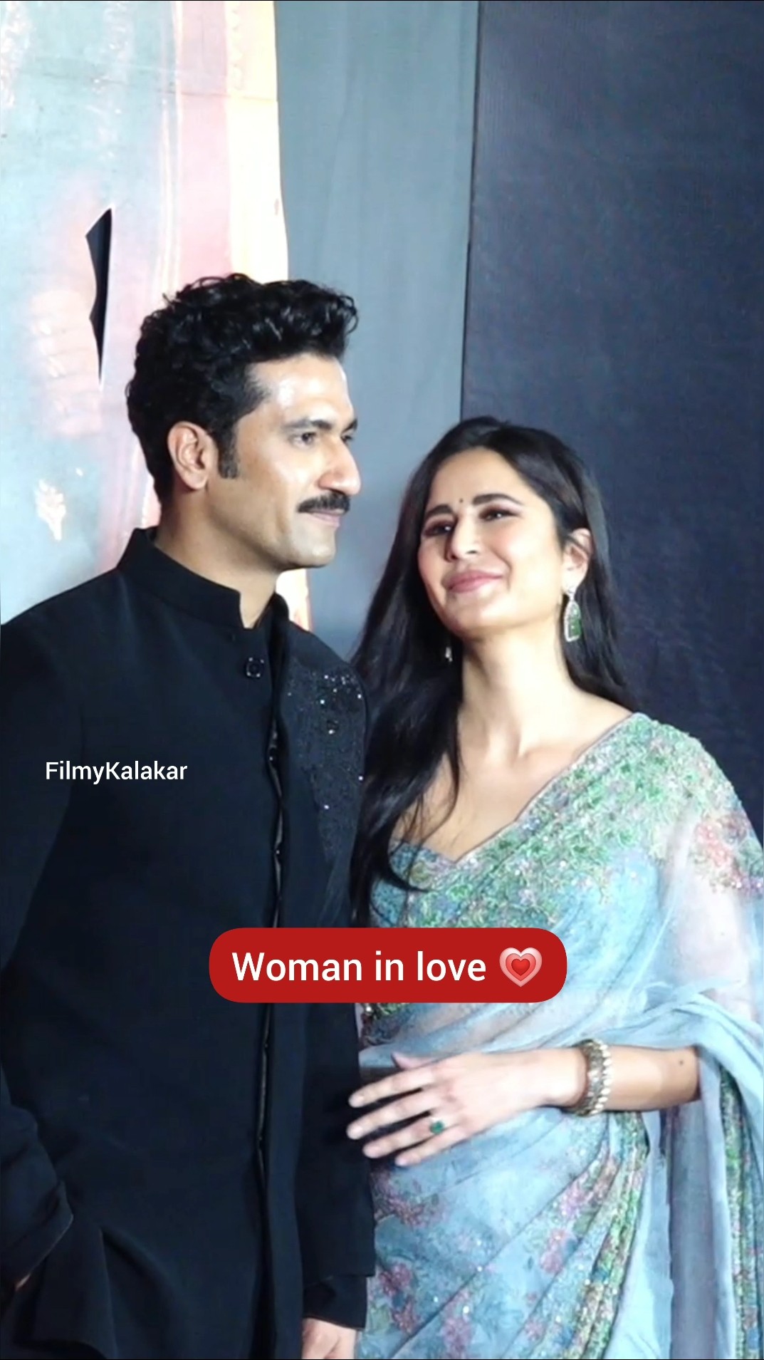 #katrinakaif can't stop adoring her doting husband #vickykaushal ? #filmykalakar