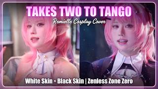 When Angel Meets Shadow... 🤍🖤 Remielle Cosplay Two to Tango Cover | ZZZ