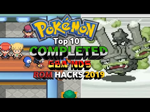 Top 10 Completed Pokemon GBA/NDS Rom Hacks with Mega Evolution , Z Move and Galar Forms! (2019)