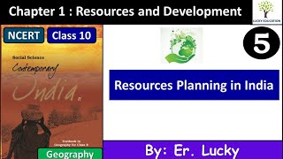 Resources Planning in India  Class 10 Geography
