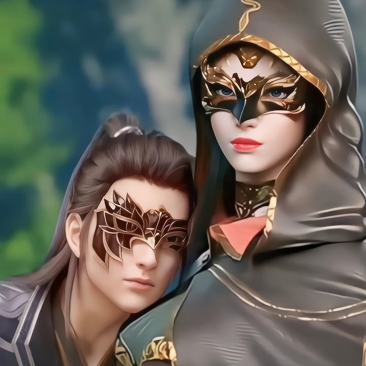 Queen Medusa and xiao yan romantic status 😍|| battle through the heavens || #btth #donghua #trending