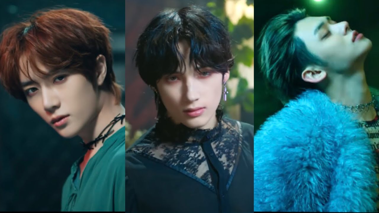 TXT TikTok Edits that made Huening Kai grow a mullet 
