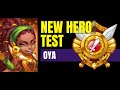 Oya defense test in grand arena  herowarsalliance