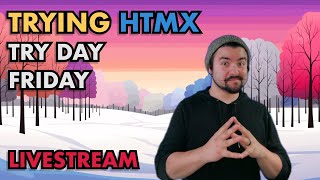 Trying htmx | Try Day Friday
In this livestream, I try htmx for the first time!
View my notes and code here: https://github.com/CodingGarden/tryday-friday/tree/main/2023-12-29
00:00:00 Welcome
00:00:27 Waiting Room
00:09:34 Stream Starts
00:19:19 Chatting / Voting on Ideas
00:51:25 Learning htmx
01:32:57 Setting up SSR in Node.js
02:13:27 Building Autocomplete UI with htmx
03:29:11 Conclusions
📩 Sign up for my mailing list: https://list.coding.garden/
💖 Donate: https://coding.garden/donate
😍 Pledge: https://coding.garden/pledge
🎉 Stickers: https://coding.garden/stickers
💻 Gear List: https://coding.garden/gear
🔎 Search for more Coding Garden videos here: https://coding.garden/videos
🗣 View the Coding Garden FAQ here: https://github.com/CodingGarden/faqs
Music by Chillhop Music: https://chillhop.ffm.to/creatorcred Trying htmx | Try Day Friday