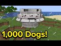 1,000 Dogs vs 1 Sheep in Minecraft 😳 #minecraft