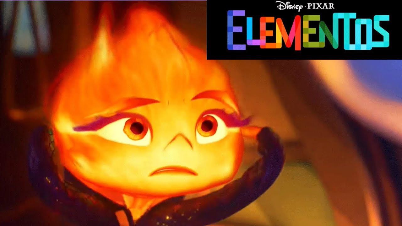 Pixar anunciou seu novo filme: Elemental! Em um mundo onde cidadãos de água,  fogo, terra e