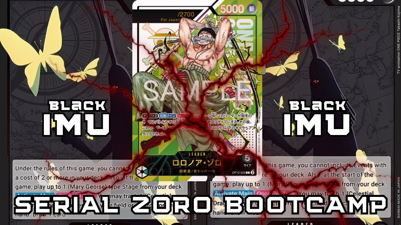 [SERIAL ZORO] Black Imu 黒イム VS Black Imu 黒イム | OP14.75 | OPTCG | StreetFoodKingsPH