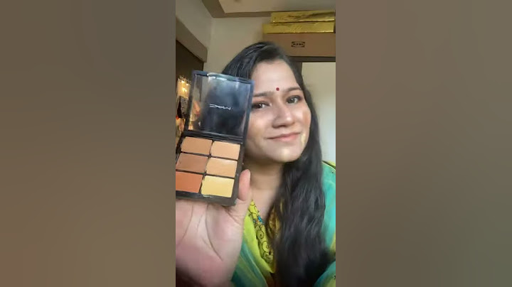 MAC Color corrector Palette 🎨#shorts Concealer on Indian skin