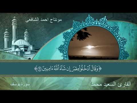 فلما أن جاء البشير ألقاه على وجهه فارتد بصيرا تلاوة هادئة القارئ السعيد محمد سورة يوسف