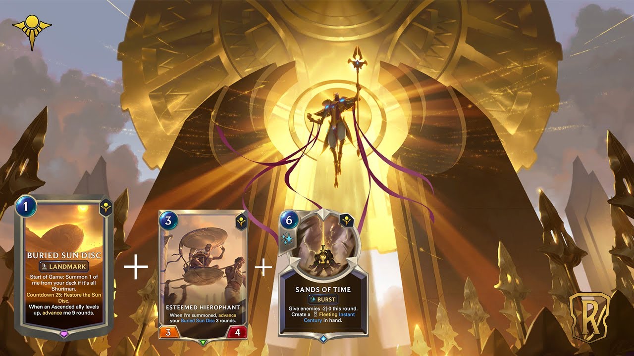 THE POWER OF SHURIMA IN MASTER!!🔥 Azir + Xerath deck Legends of