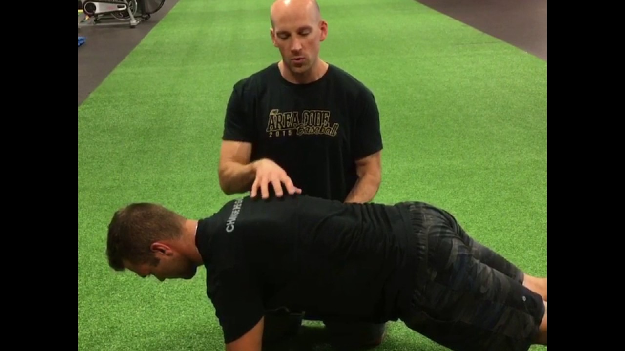 Arm Care Lesson 24 Core positioning impacts scapular movement. YouTube