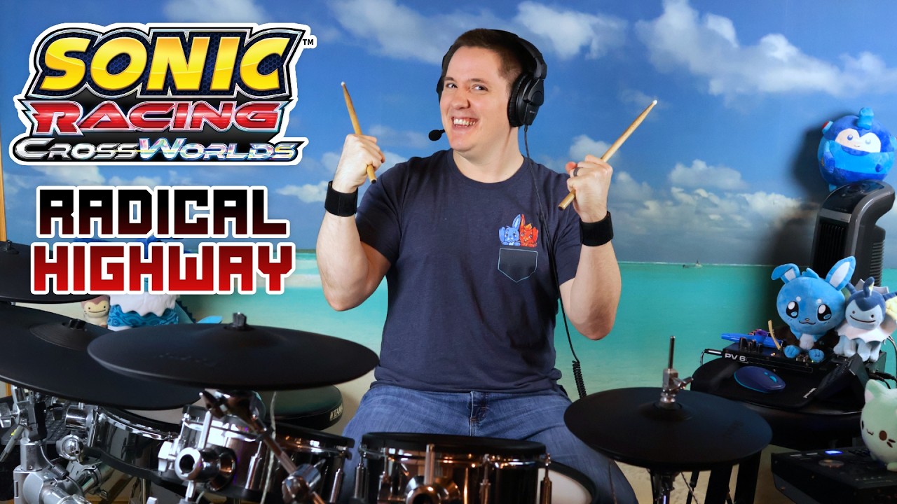 Radical Highway - Sonic Racing Crossworlds | Drum Cover