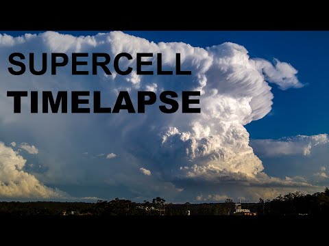SUPERCELL Timelapse - Gold Coast, Australia, November 15, 2013