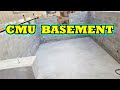 How to build a Concrete Block Basement for Beginners. Part 1 D.I.Y.