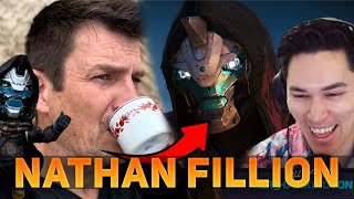 Aztecross Reacts to NATHAN FILLION - Cayde 6 Voice Actor