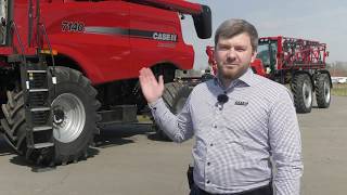 Подробный обзор комбайнов Case IH Axial-Flow  модели 7140.